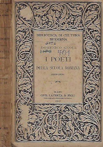 Poeti della scuola romana - poeti,