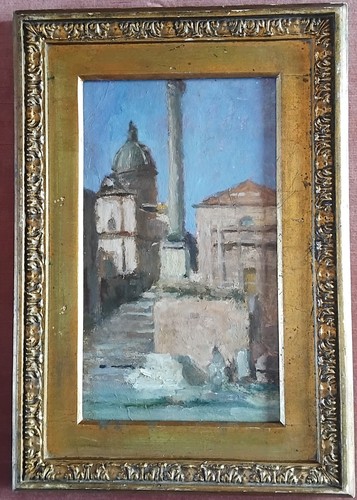 Quadro roma scuola romana - quadro,